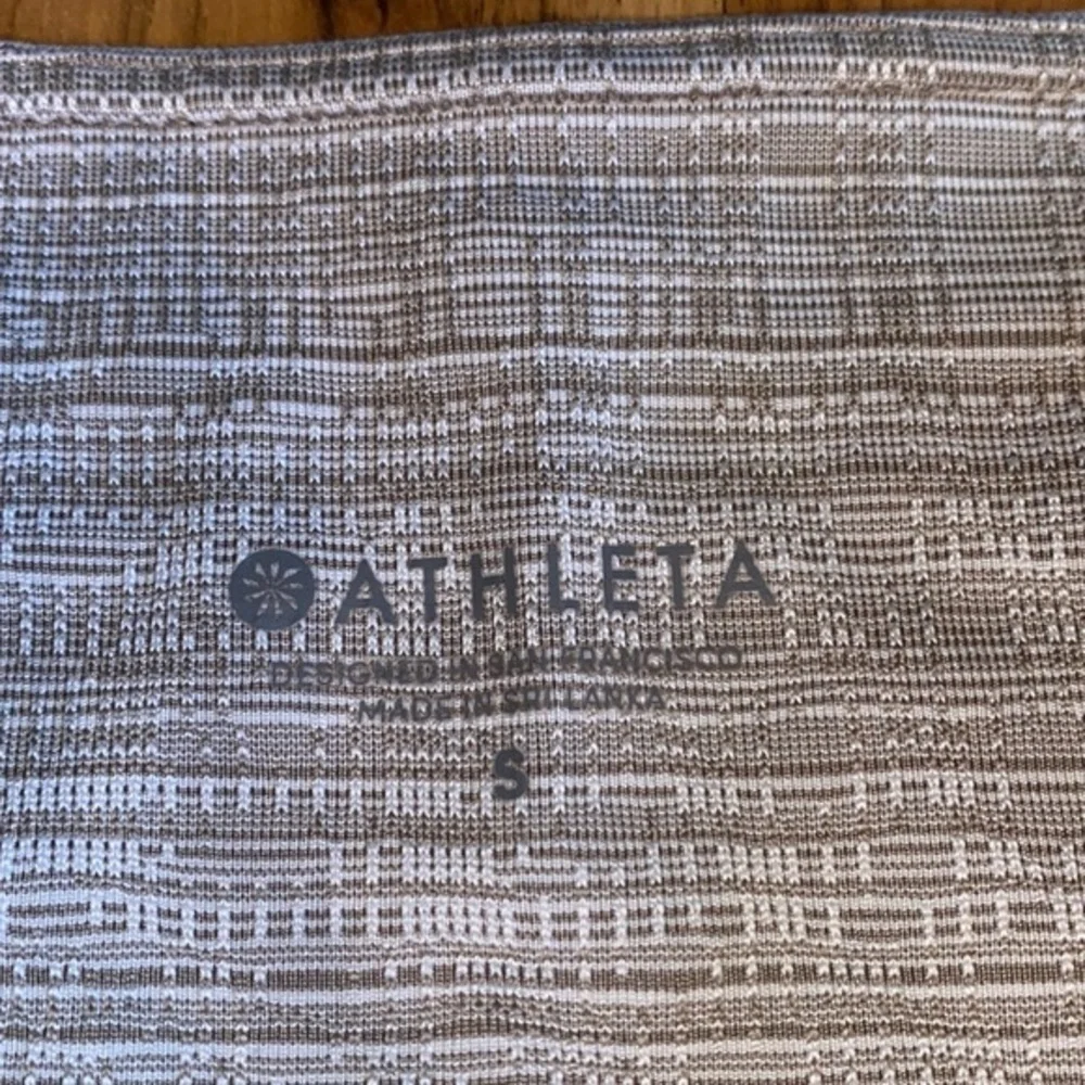 Athleta High Rise Chaturanga Jacquard Leggings